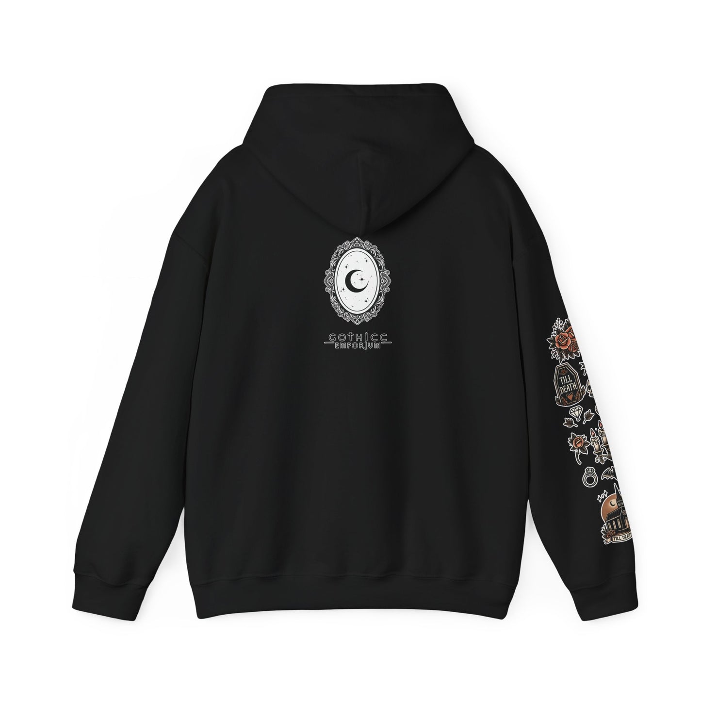 "Till Death" Unisex Heavy Blend™ Hooded Sweatshirt
