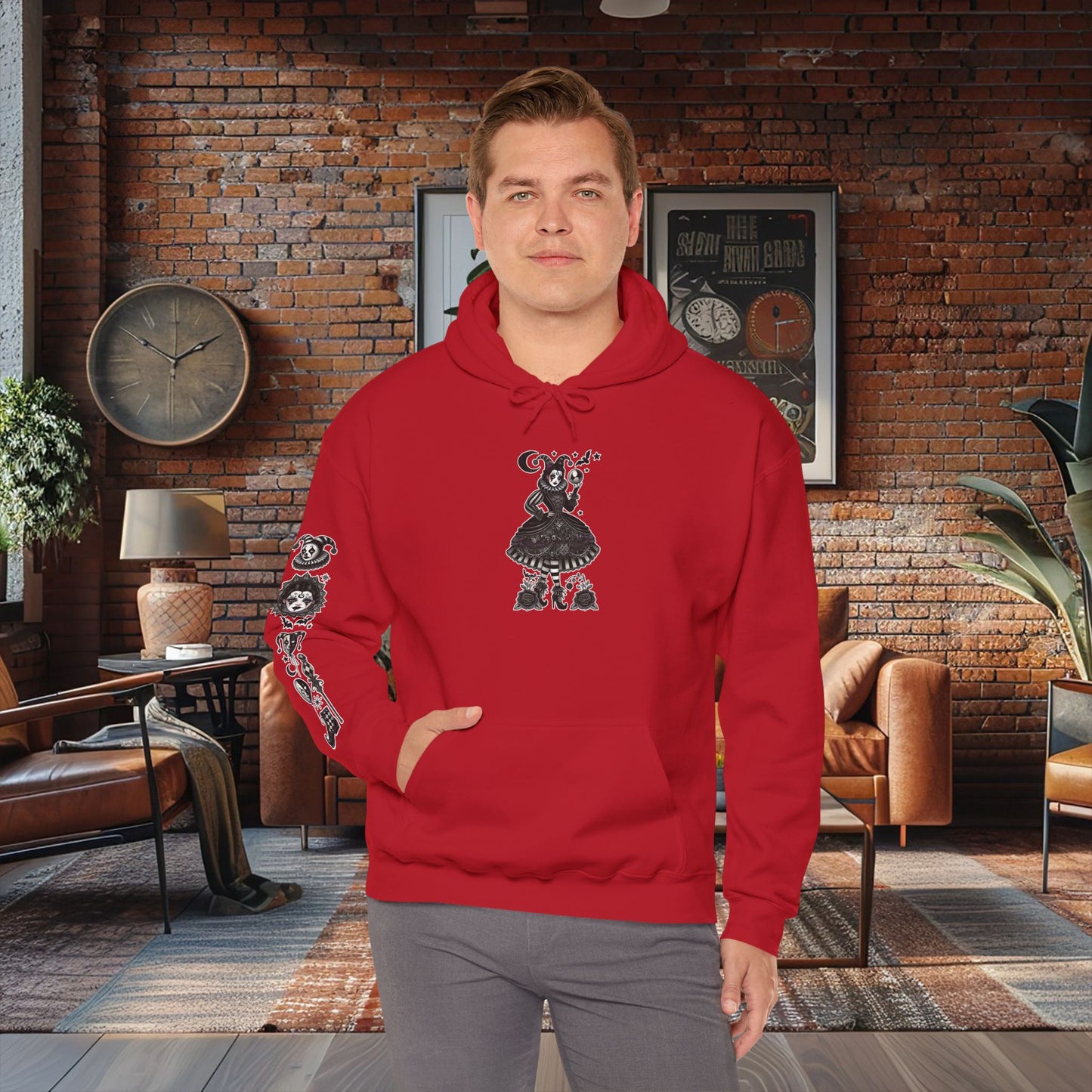 "Clown" Unisex Heavy Blend™ Hooded Sweatshirt