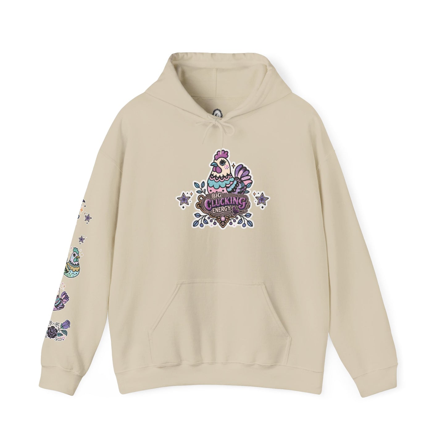 "Big Clucking Energy" Unisex Heavy Blend™ Hooded Sweatshirt