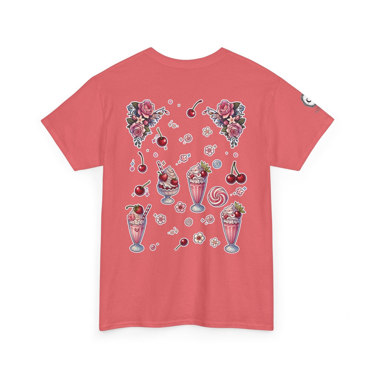 "Strawberry Milkshake" Unisex Heavy Cotton Tee