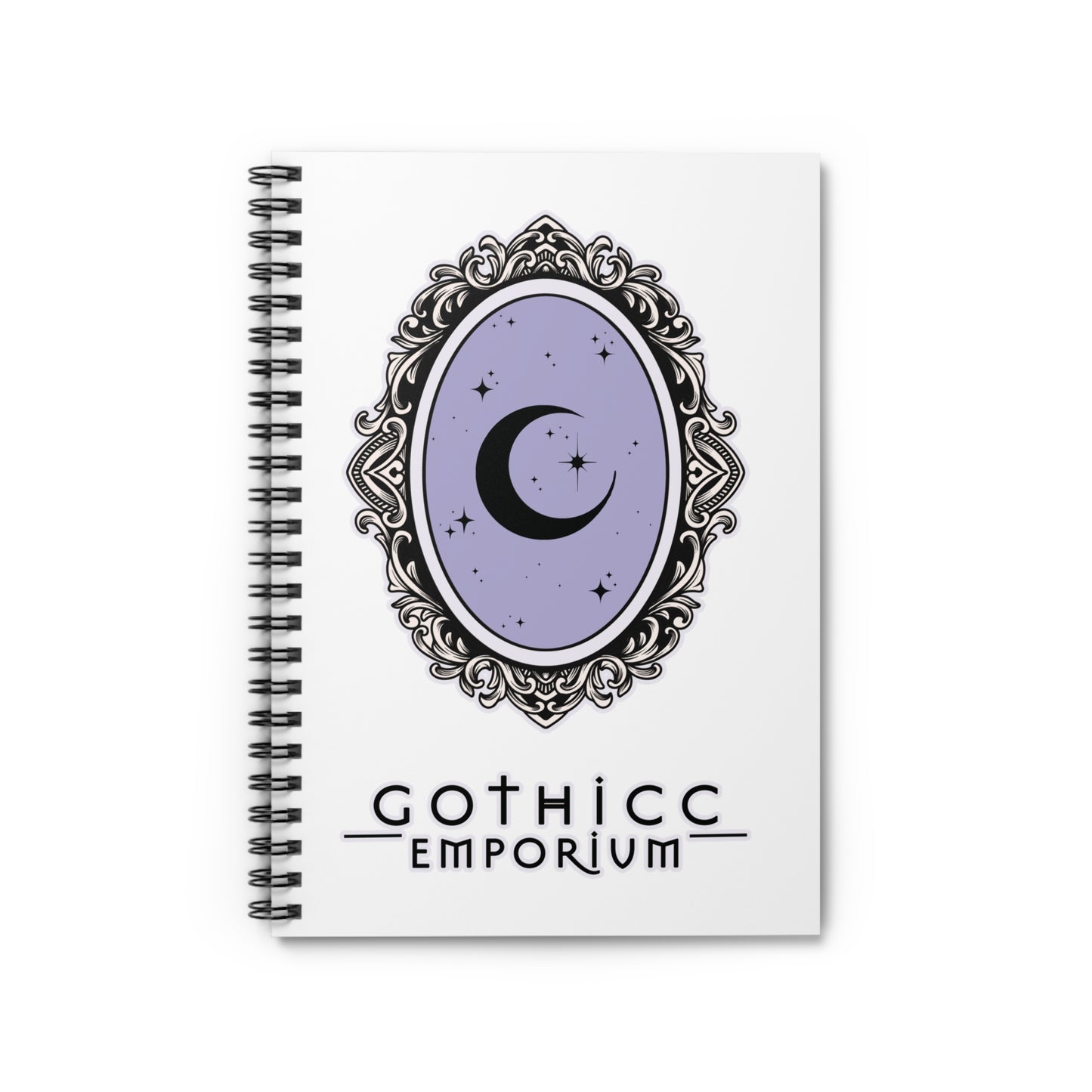 Gothicc Emporium Spiral Notebook - Ruled Line