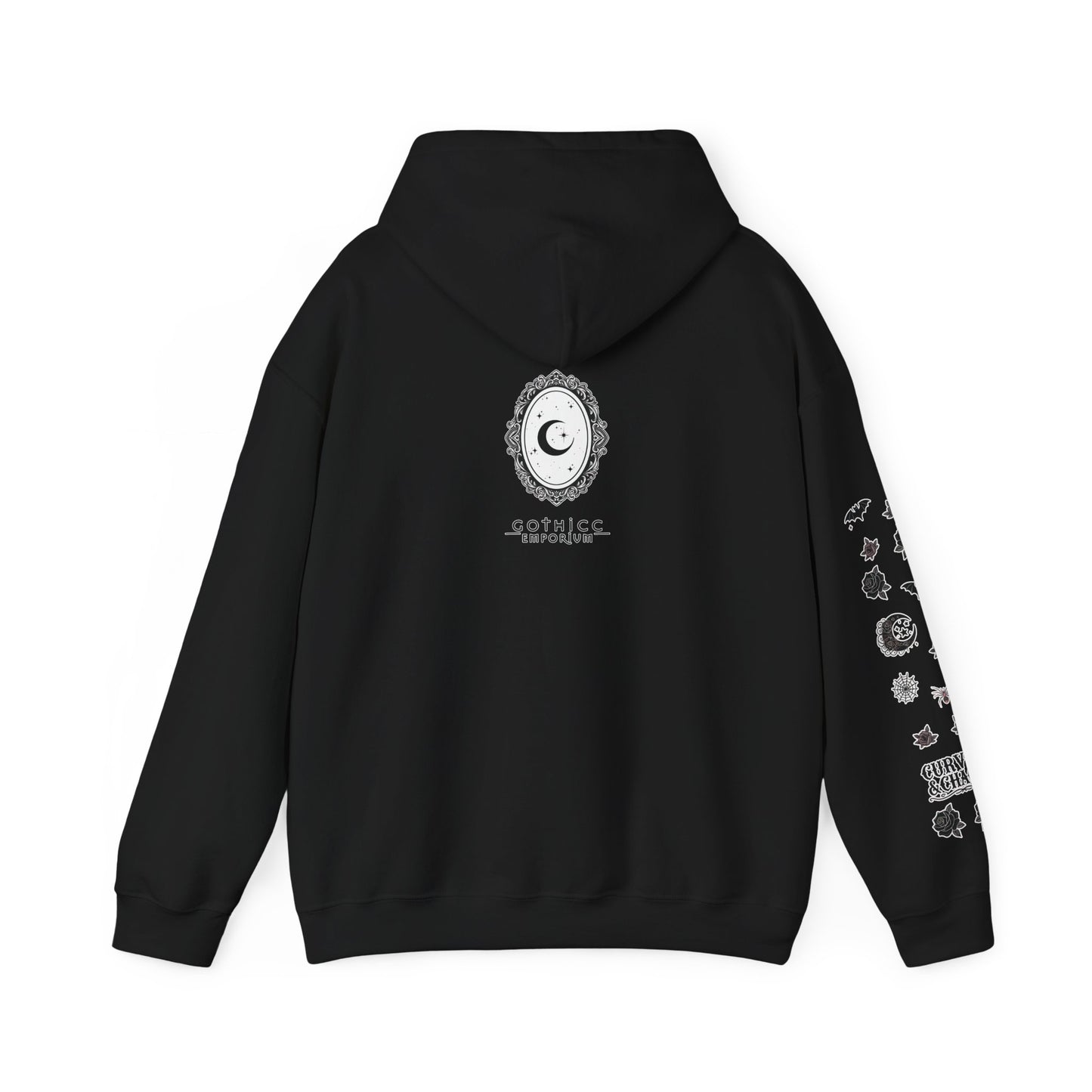 "Curves&Chaos" Unisex Heavy Blend™ Hooded Sweatshirt