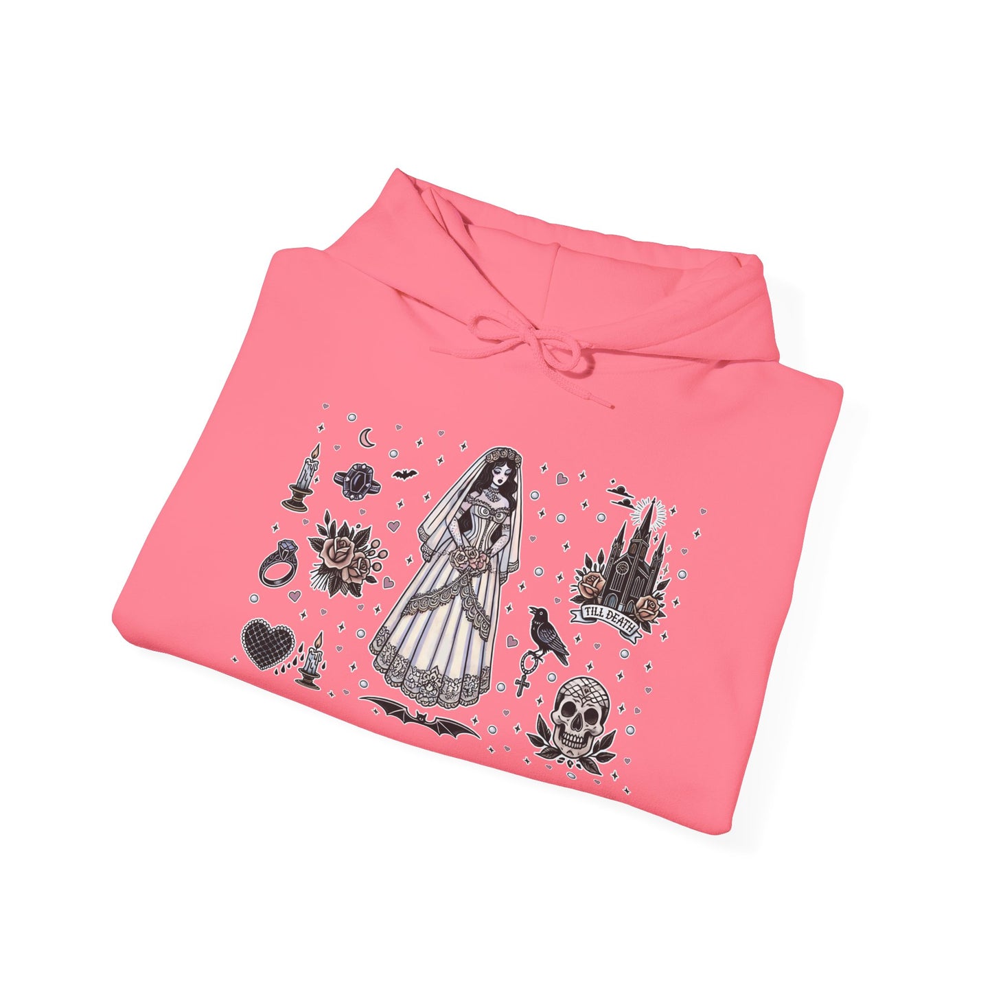 "Bride" Unisex Heavy Blend™ Hooded Sweatshirt