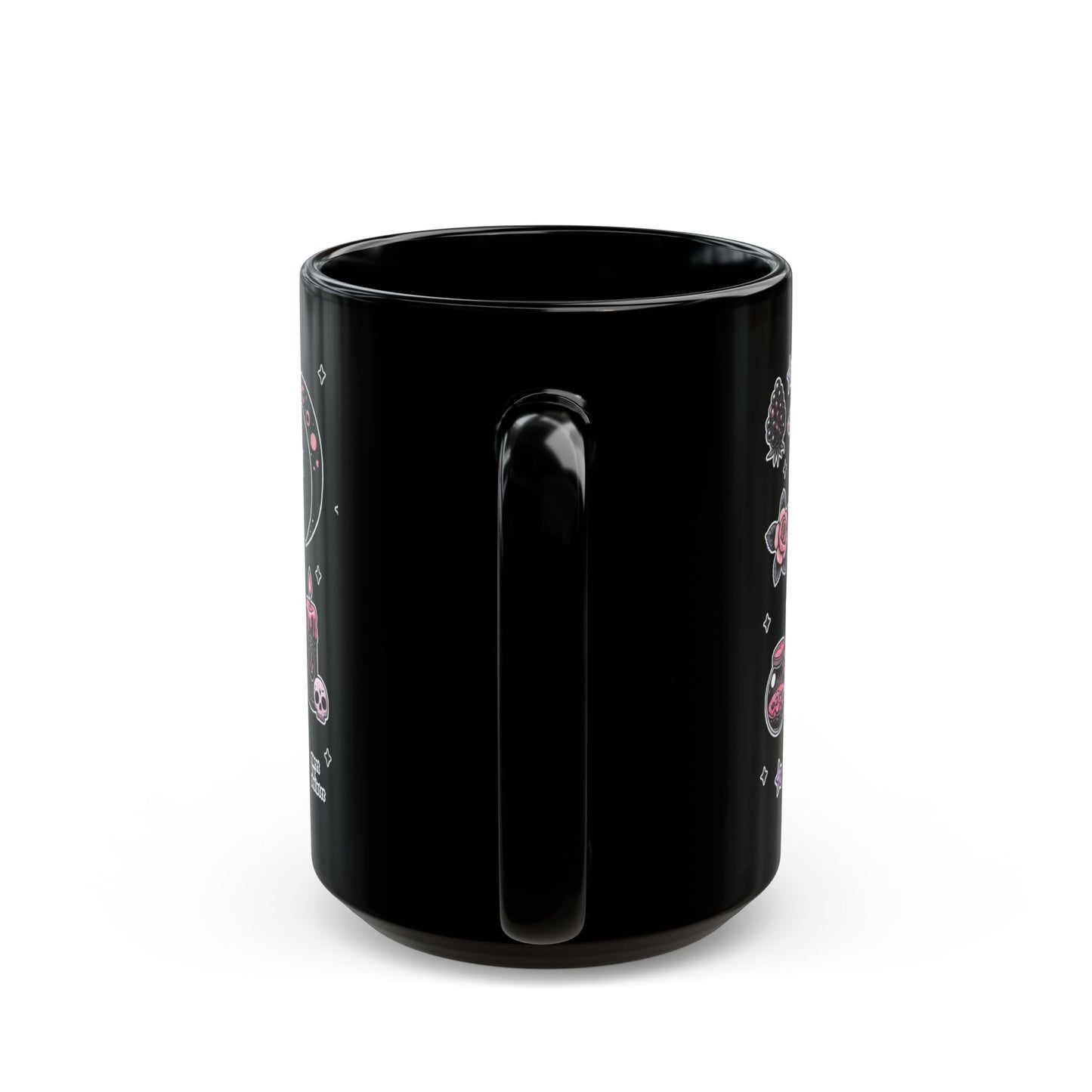 "Berry Bewitched" Black Mug (11oz, 15oz)