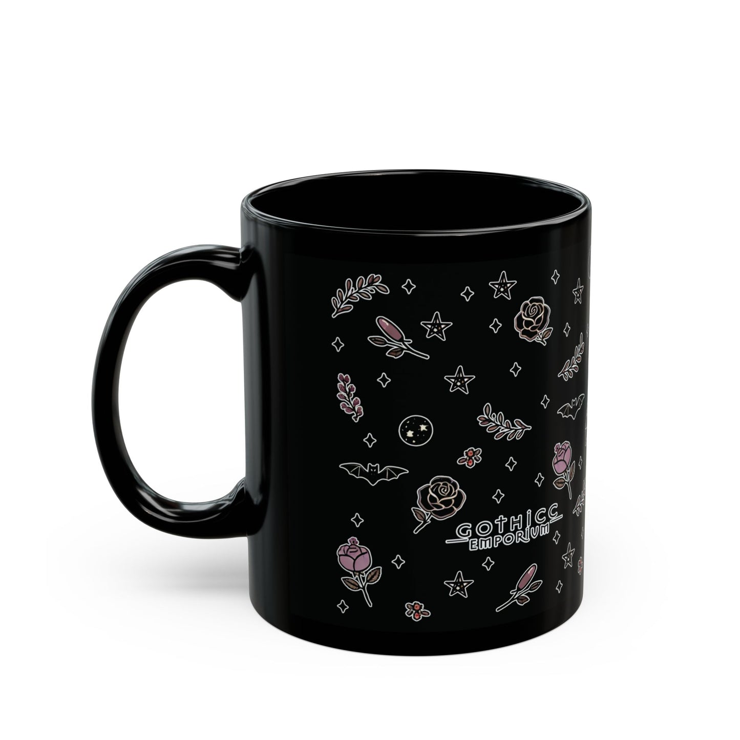 “Thicc Witchyy” Black Mug – 11oz & 15oz — brewed hot, served hexed, and thick with power 🖤🔥🧙♀️☕