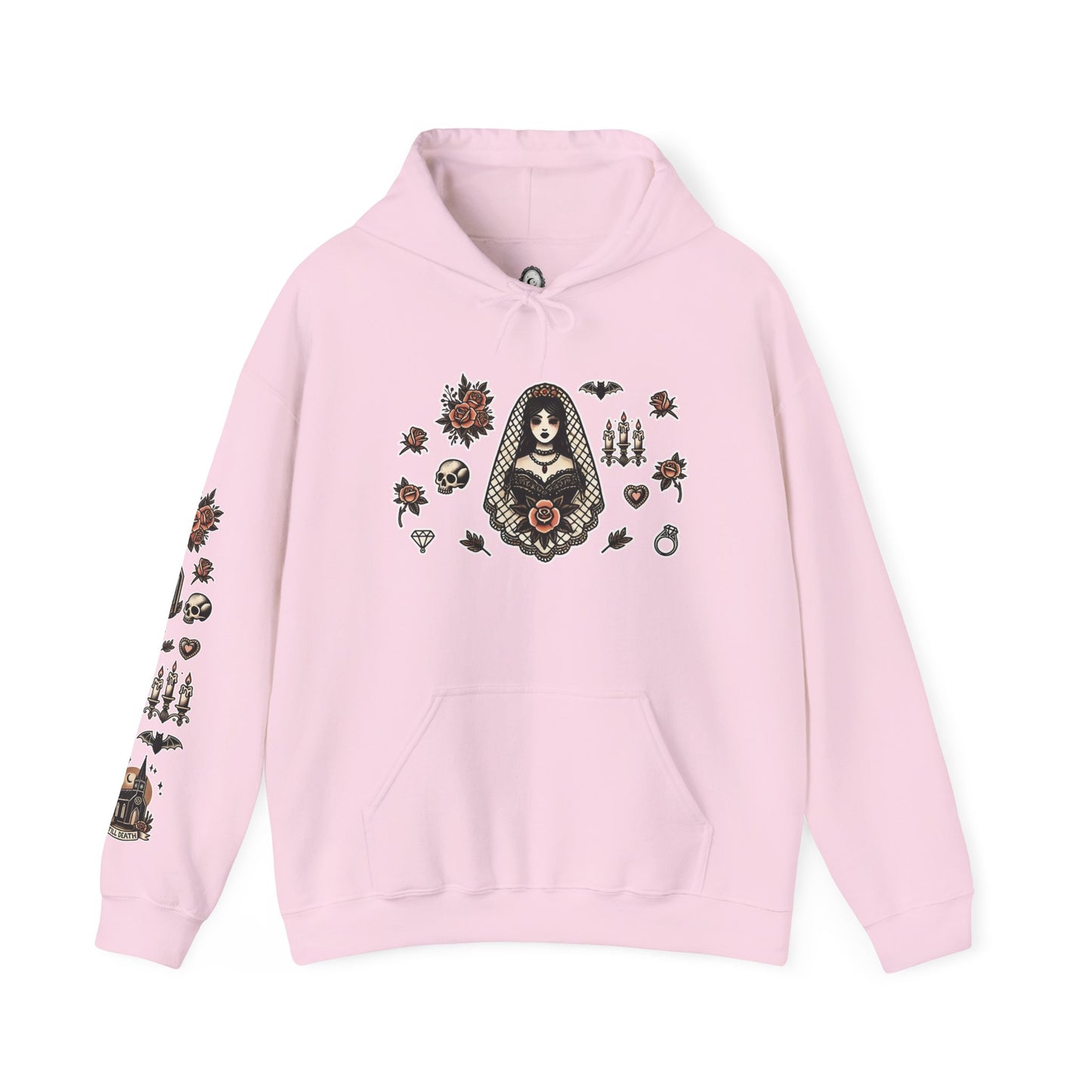 "Till Death" Unisex Heavy Blend™ Hooded Sweatshirt