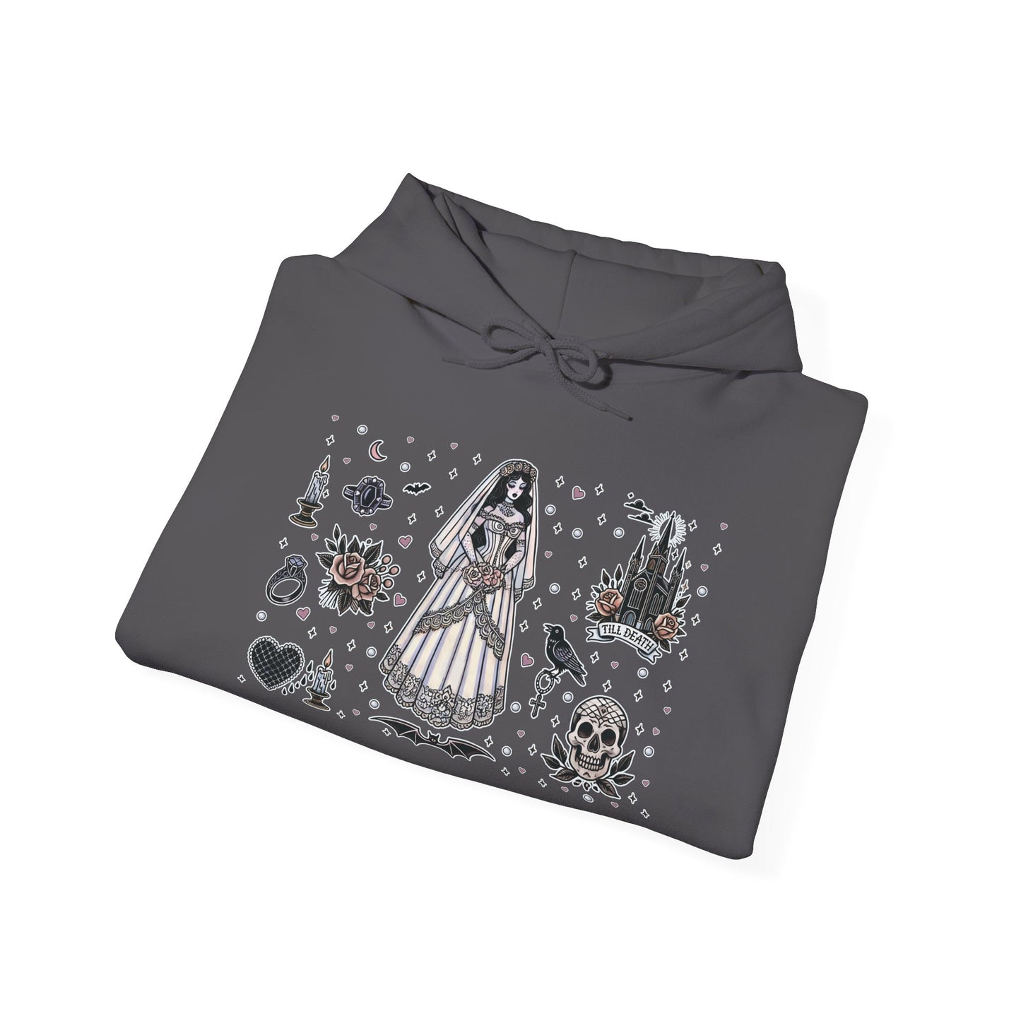 "Bride" Unisex Heavy Blend™ Hooded Sweatshirt