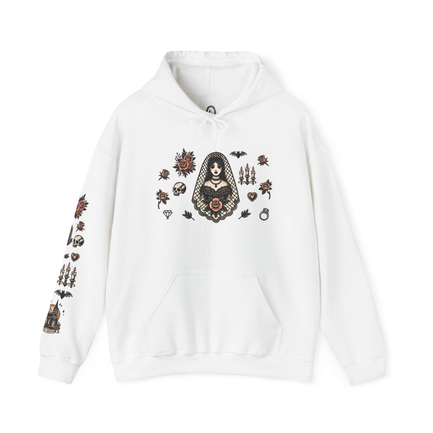 "Till Death" Unisex Heavy Blend™ Hooded Sweatshirt