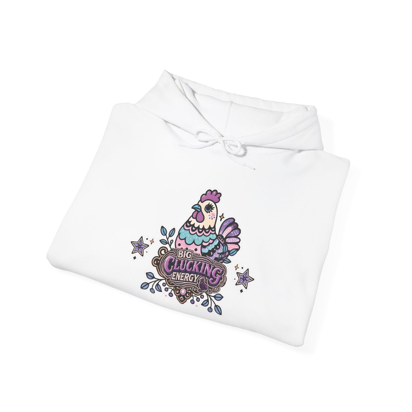 "Big Clucking Energy" Unisex Heavy Blend™ Hooded Sweatshirt