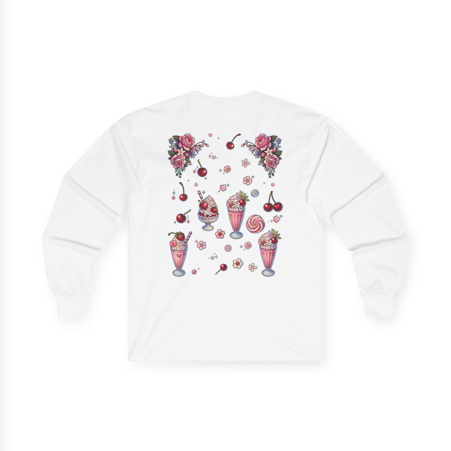 "Milkshake Cow" Unisex Ultra Cotton Long Sleeve Tee