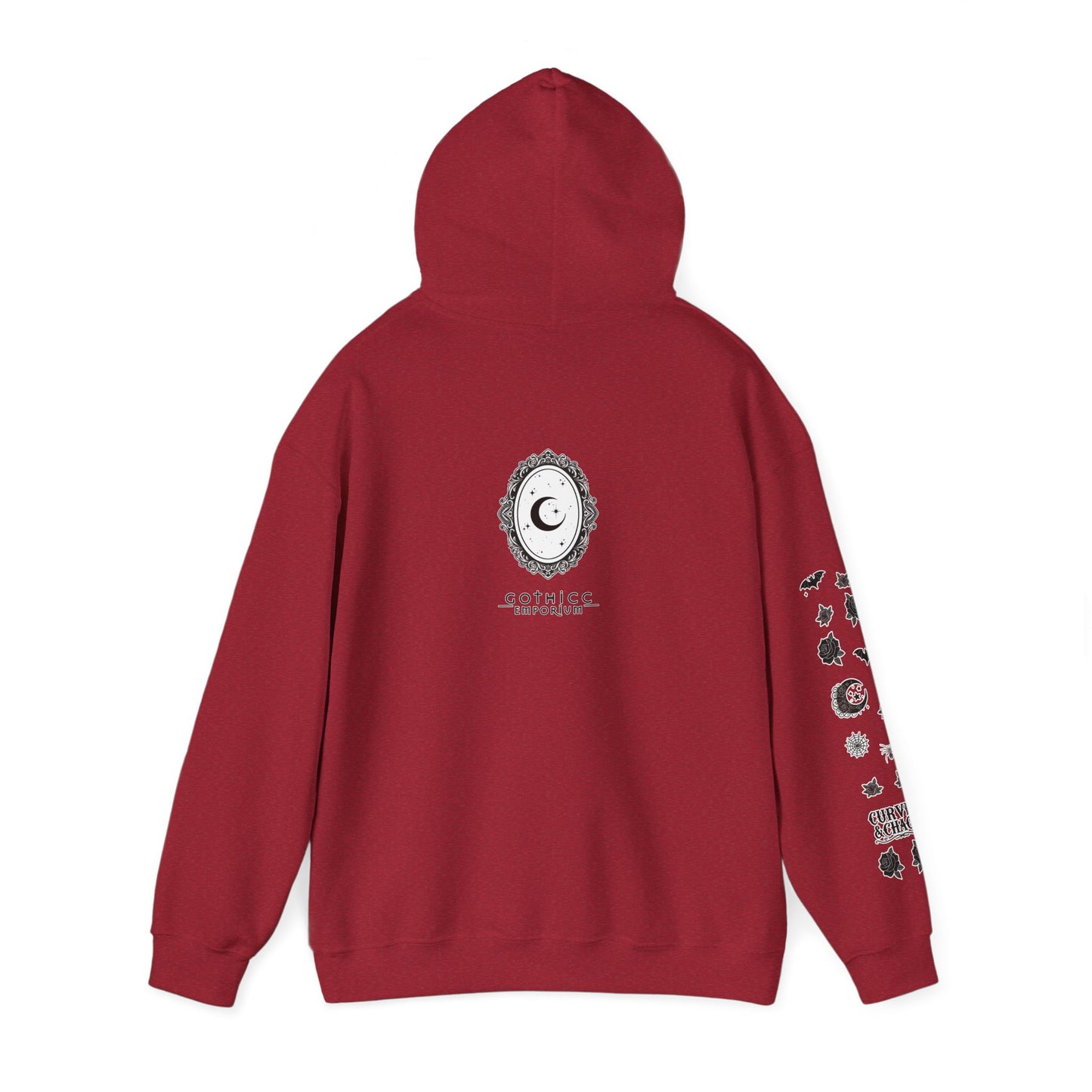 "Curves&Chaos" Unisex Heavy Blend™ Hooded Sweatshirt