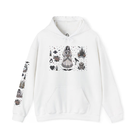 "Bride" Unisex Heavy Blend™ Hooded Sweatshirt