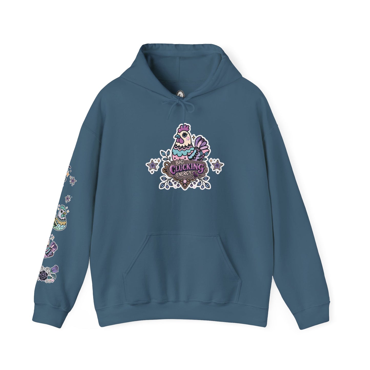 "Big Clucking Energy" Unisex Heavy Blend™ Hooded Sweatshirt
