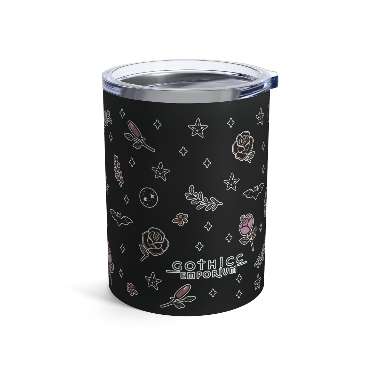 “Thicc Witchyy” Tumbler – 10oz Black— spicy, shadowy, and ready to stir up trouble ✨🖤