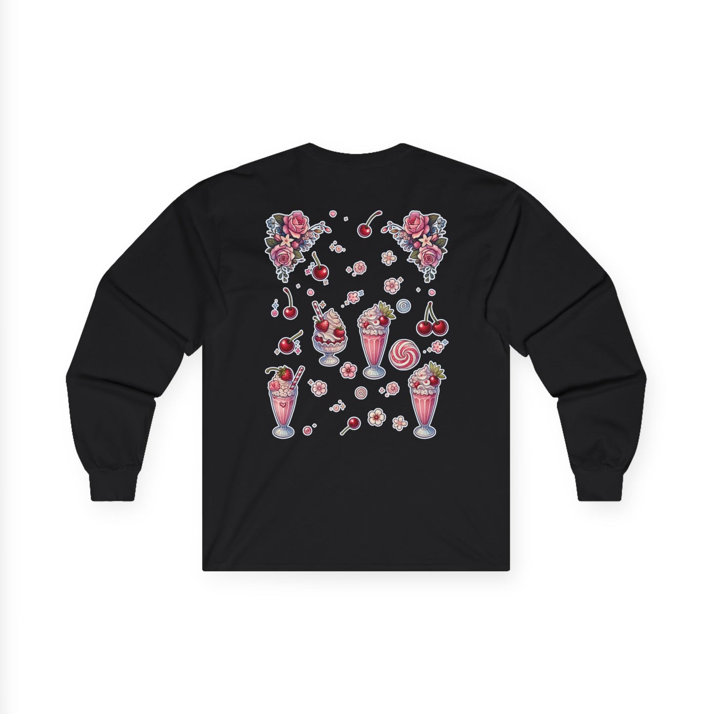 "Milkshake Cow" Unisex Ultra Cotton Long Sleeve Tee