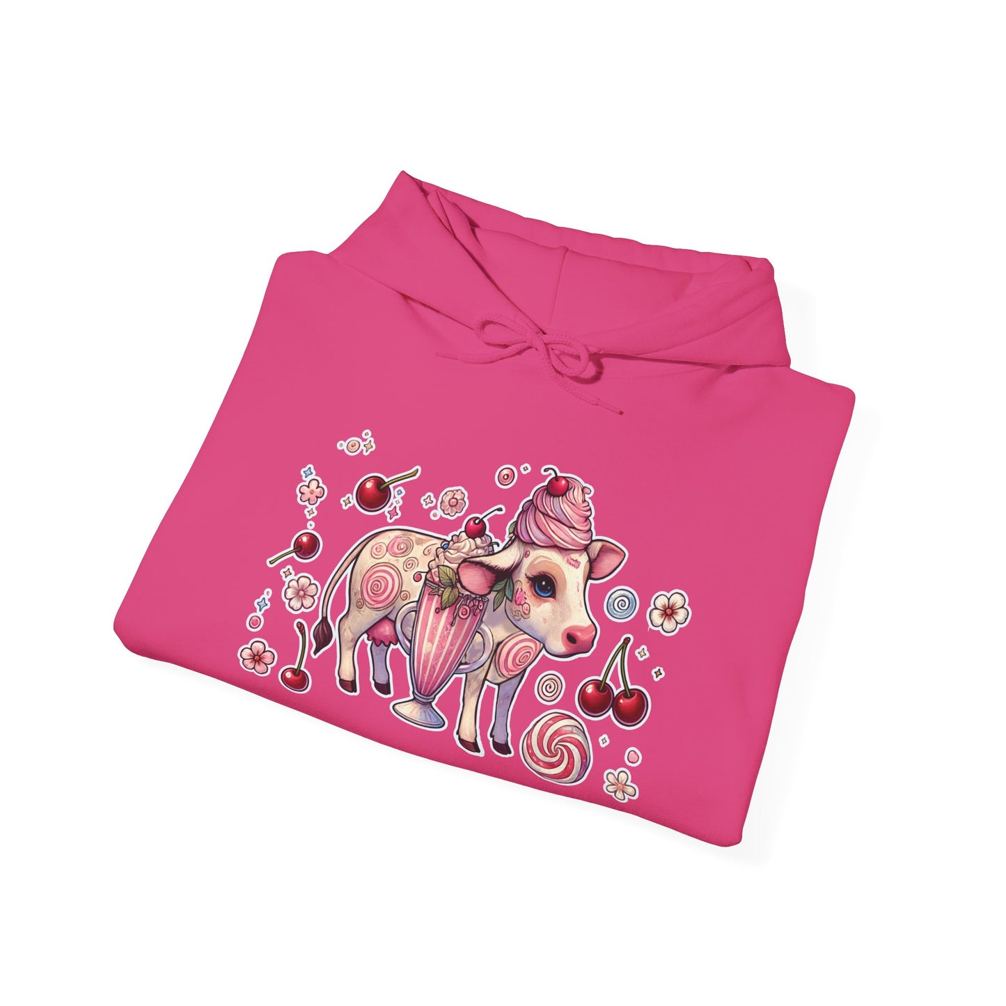 ππ"Milkshake Cowβ Unisex Heavy Blendβ’ Hooded Sweatshirt β sweet, thick, and unapologetically mooo-dy πππ€β¨