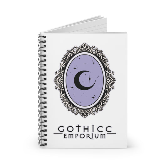 Gothicc Emporium Spiral Notebook - Ruled Line