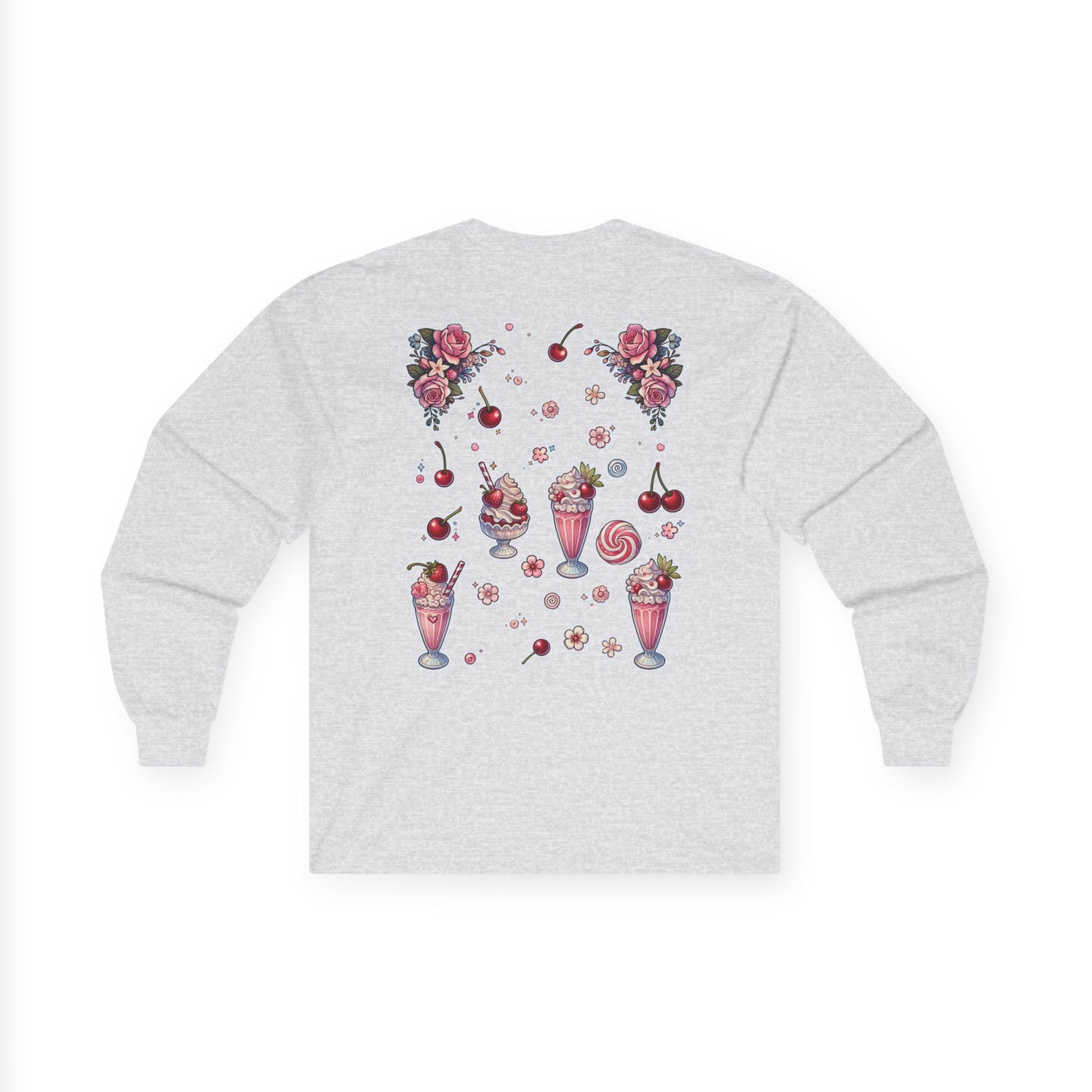 "Milkshake Cow" Unisex Ultra Cotton Long Sleeve Tee
