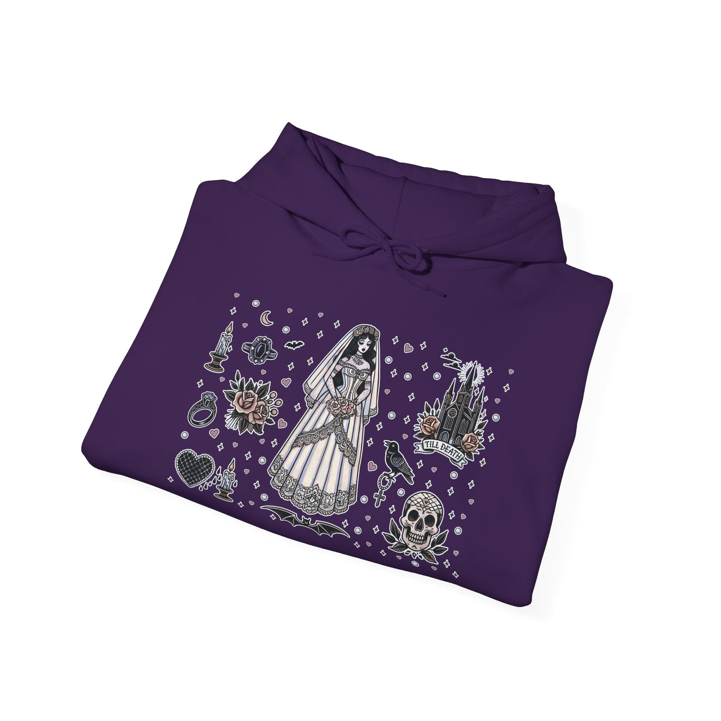 "Bride" Unisex Heavy Blend™ Hooded Sweatshirt