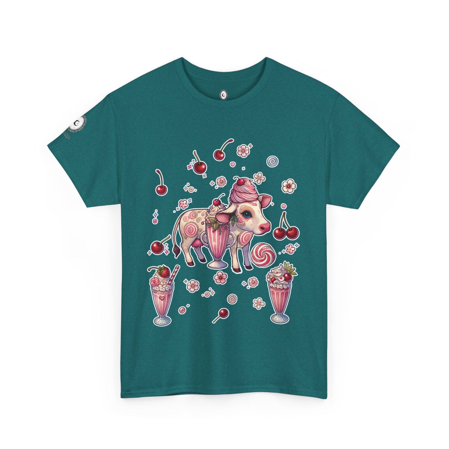 "Strawberry Milkshake" Unisex Heavy Cotton Tee