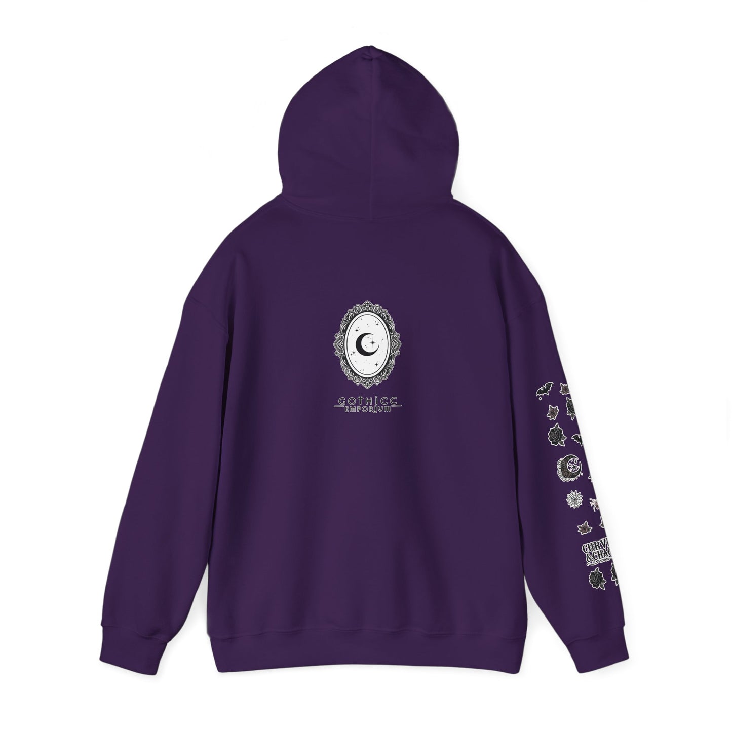 "Curves&Chaos" Unisex Heavy Blend™ Hooded Sweatshirt