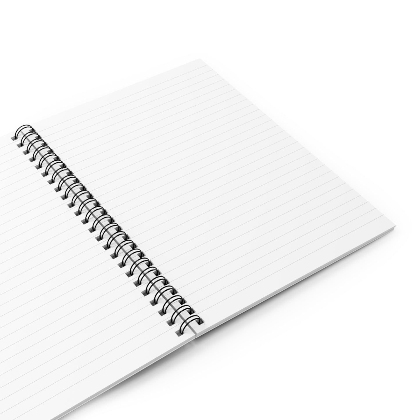 “Milkshake Cow” Spiral Notebook – Ruled Line in White — thick thoughts, creamy chaos, and pages full of attitude 🐄📓🍓🖤