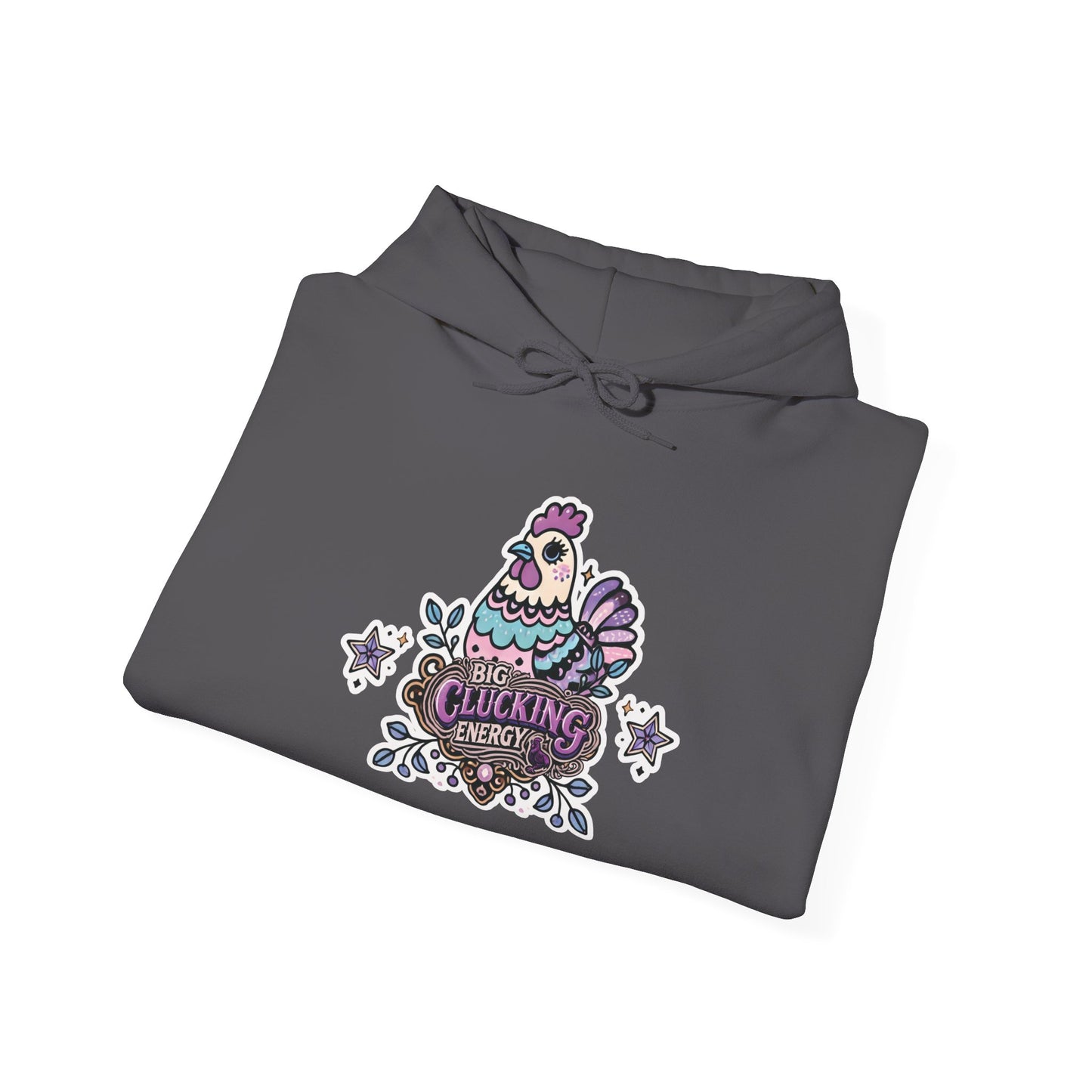 "Big Clucking Energy" Unisex Heavy Blend™ Hooded Sweatshirt