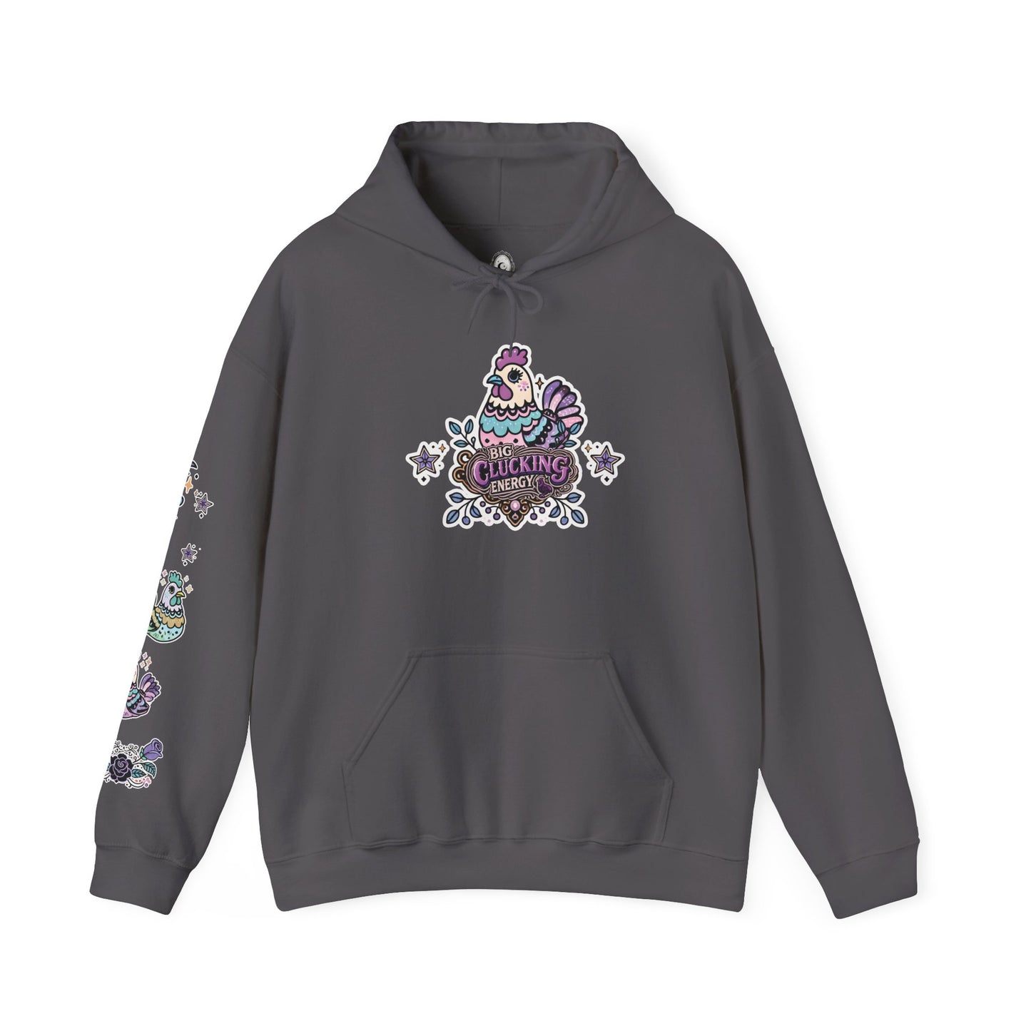"Big Clucking Energy" Unisex Heavy Blend™ Hooded Sweatshirt