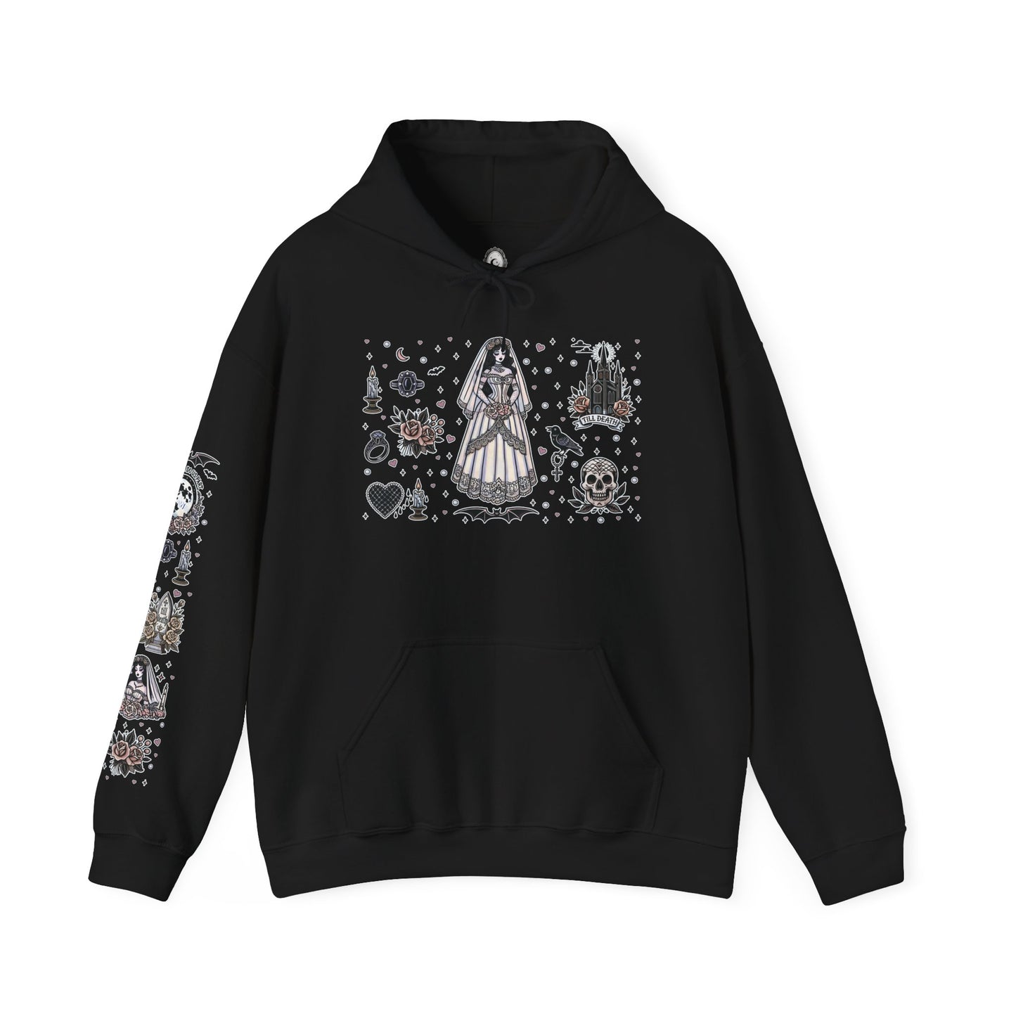 "Bride" Unisex Heavy Blend™ Hooded Sweatshirt
