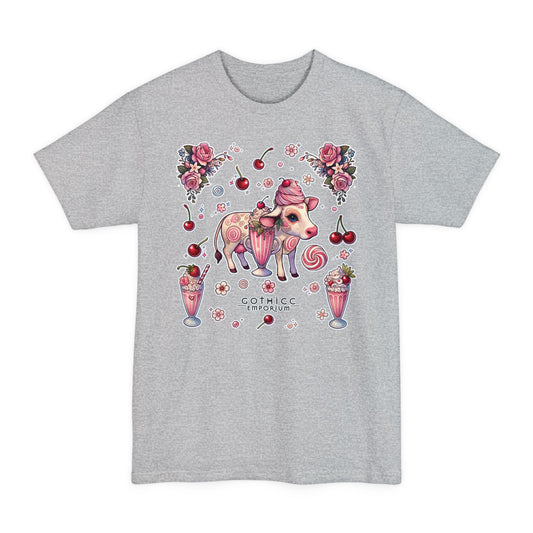 "Milkshake Cow" Unisex Tall Beefy-T® T-Shirt