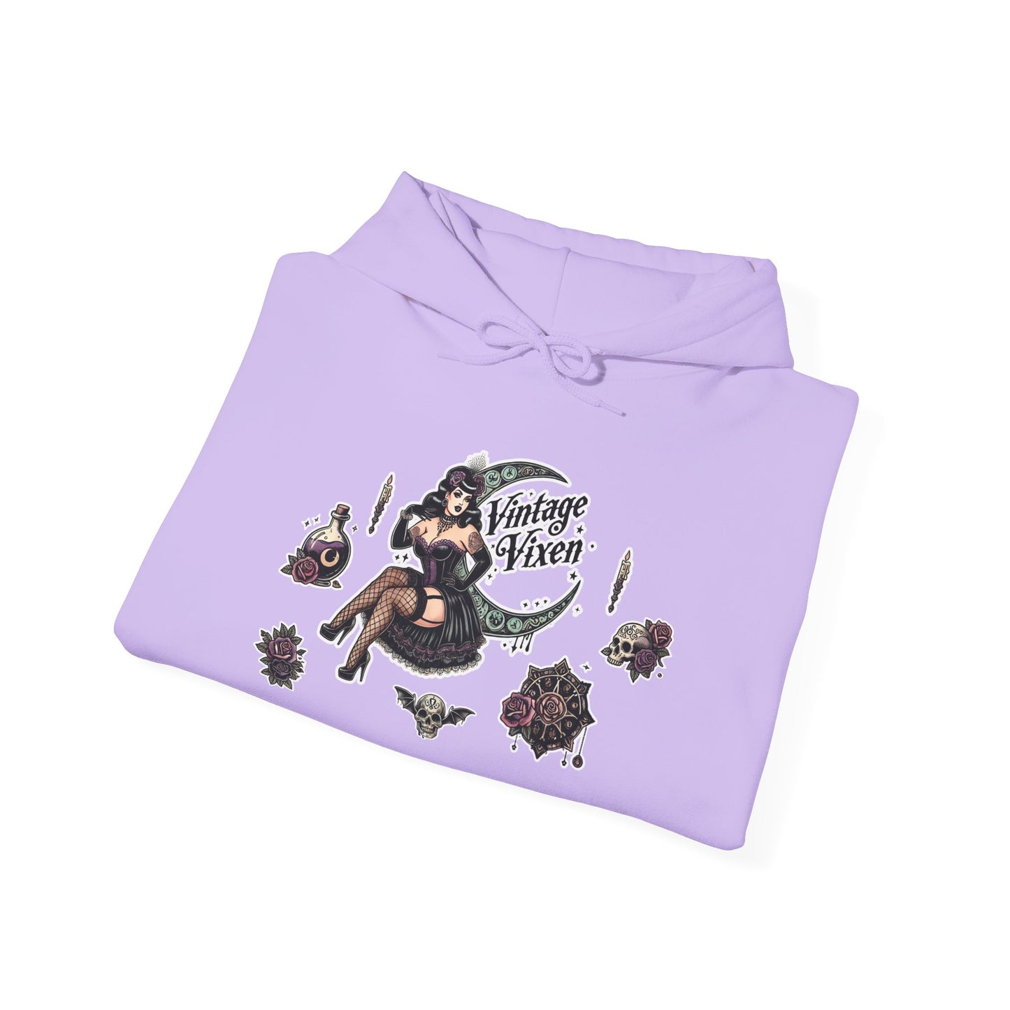 "Vintage Vixen" Unisex Heavy Blend™ Hooded Sweatshirt