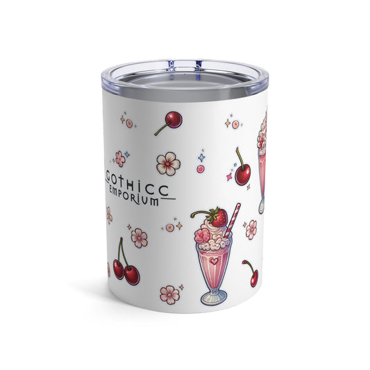 “Milkshake Cow” Tumbler – 10oz — curvy, caffeinated, and ready to mooo-ve 🐄🥤