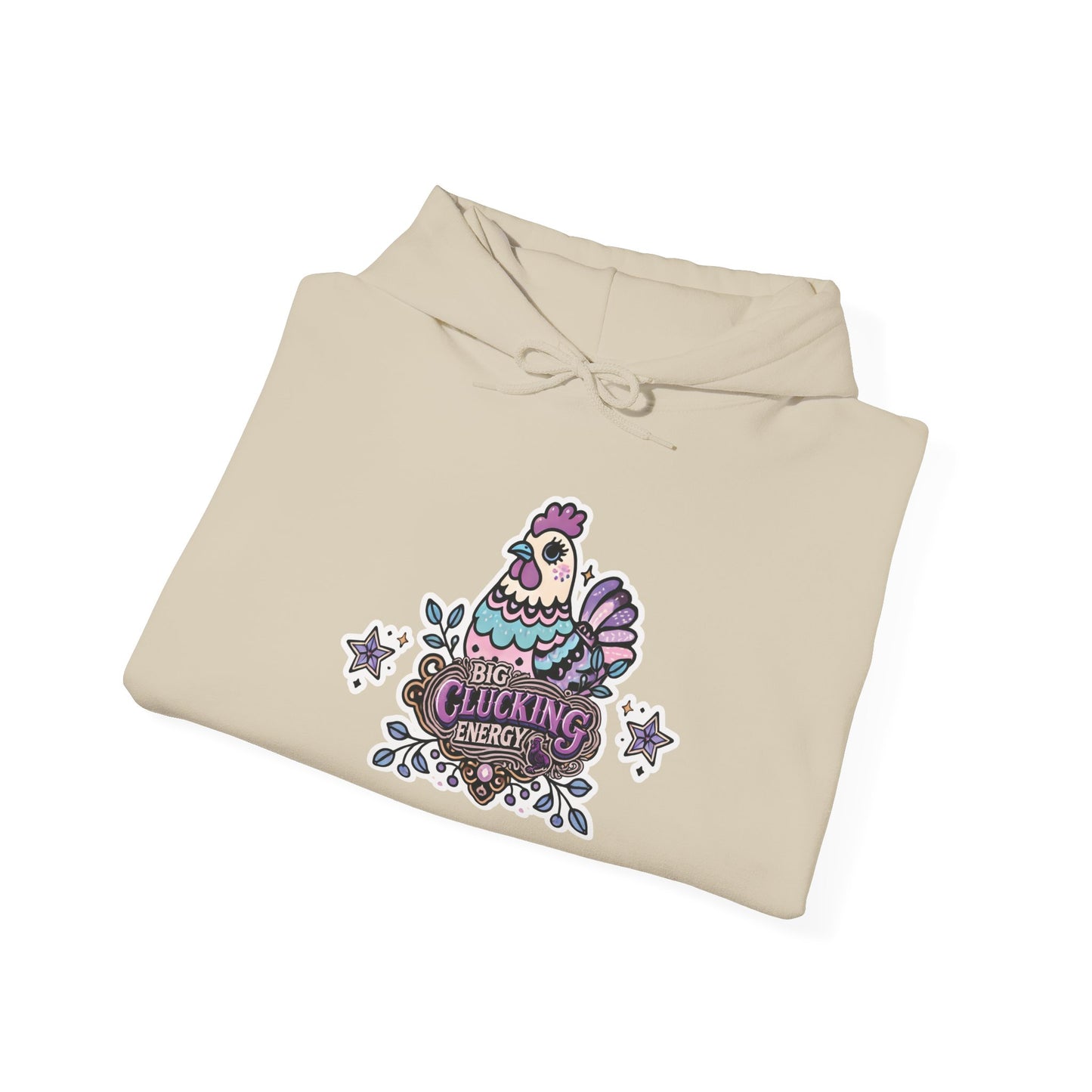 "Big Clucking Energy" Unisex Heavy Blend™ Hooded Sweatshirt