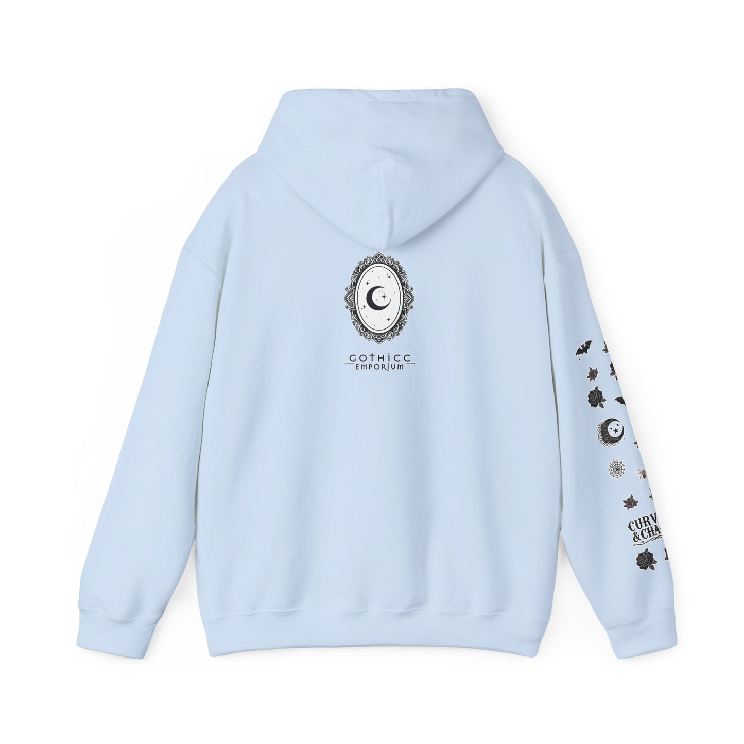 "Curves&Chaos" Unisex Heavy Blend™ Hooded Sweatshirt