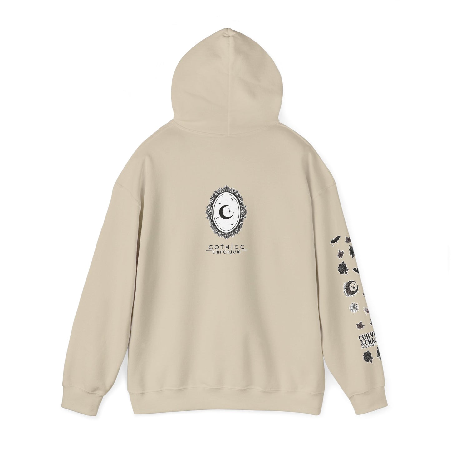 "Curves&Chaos" Unisex Heavy Blend™ Hooded Sweatshirt