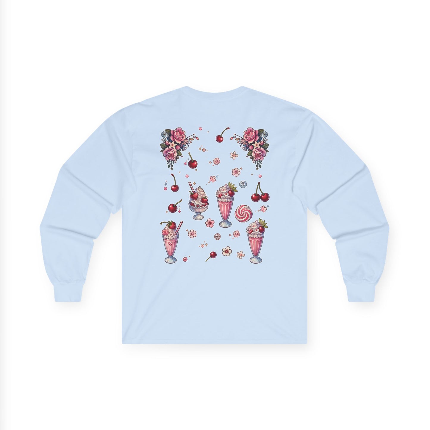 "Milkshake Cow" Unisex Ultra Cotton Long Sleeve Tee