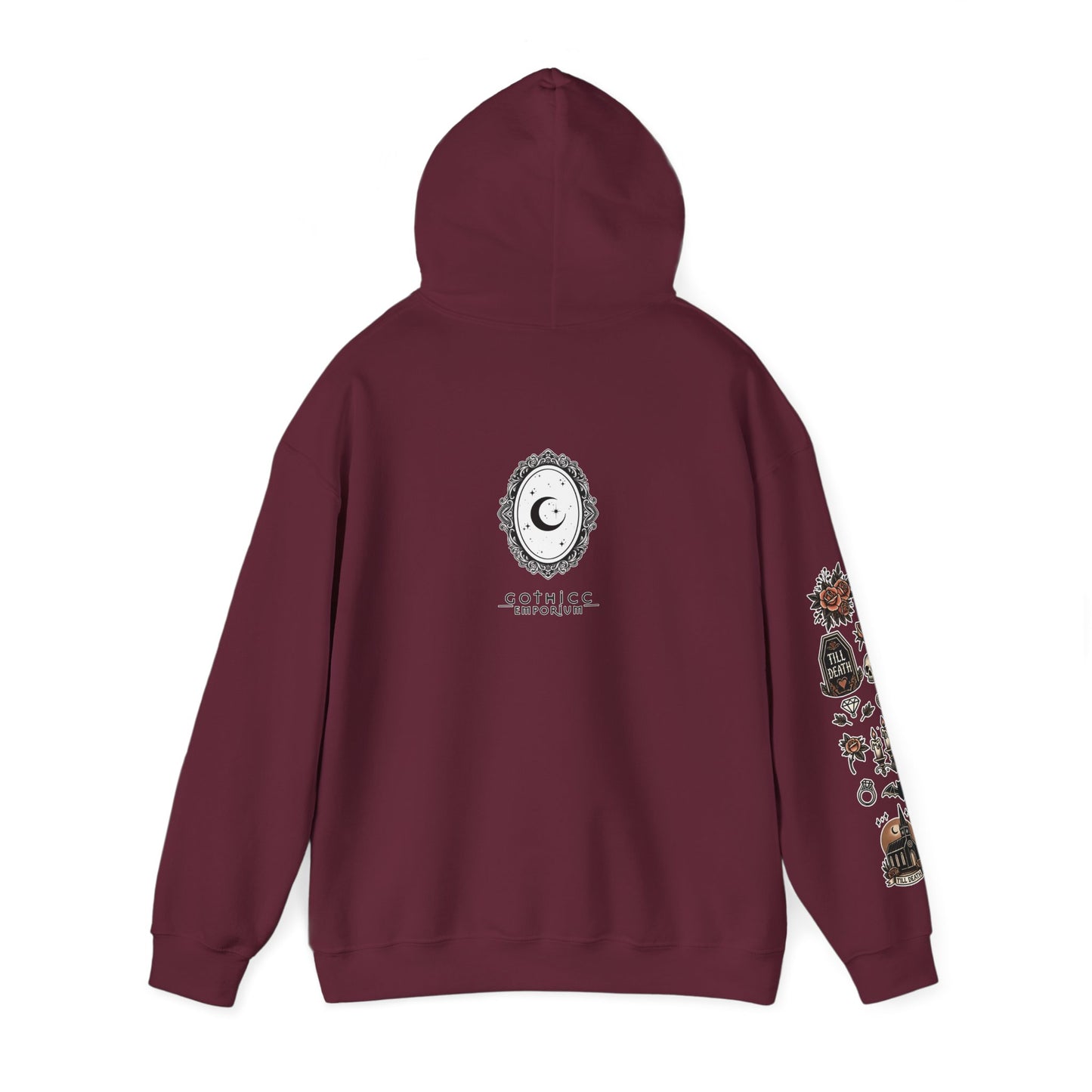 "Till Death" Unisex Heavy Blend™ Hooded Sweatshirt