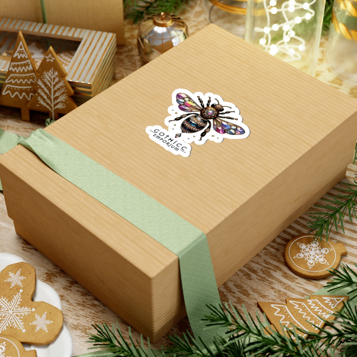 ๐ โBEEJEWELโ Kiss-Cut Sticker โ sweet sting with sparkle ๐ค๐๐ฏ