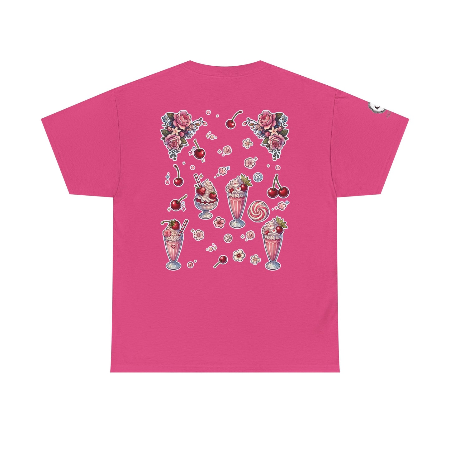"Strawberry Milkshake" Unisex Heavy Cotton Tee