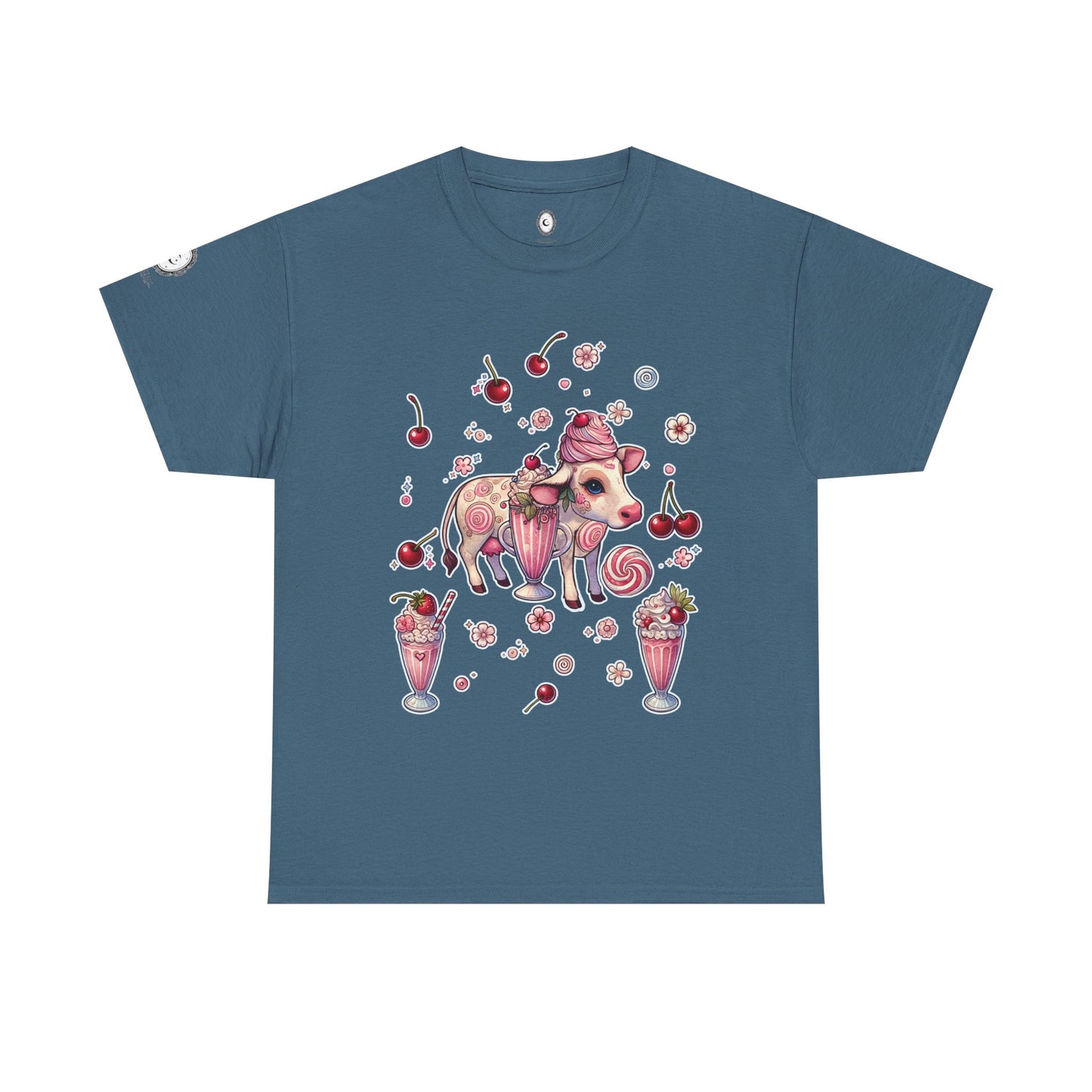 "Strawberry Milkshake" Unisex Heavy Cotton Tee
