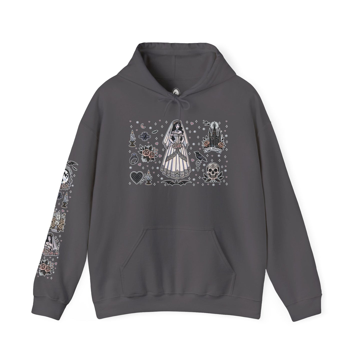 "Bride" Unisex Heavy Blend™ Hooded Sweatshirt