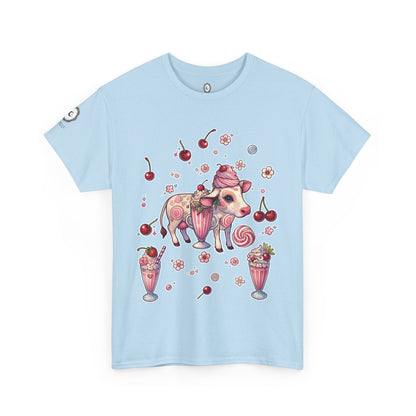 "Strawberry Milkshake" Unisex Heavy Cotton Tee