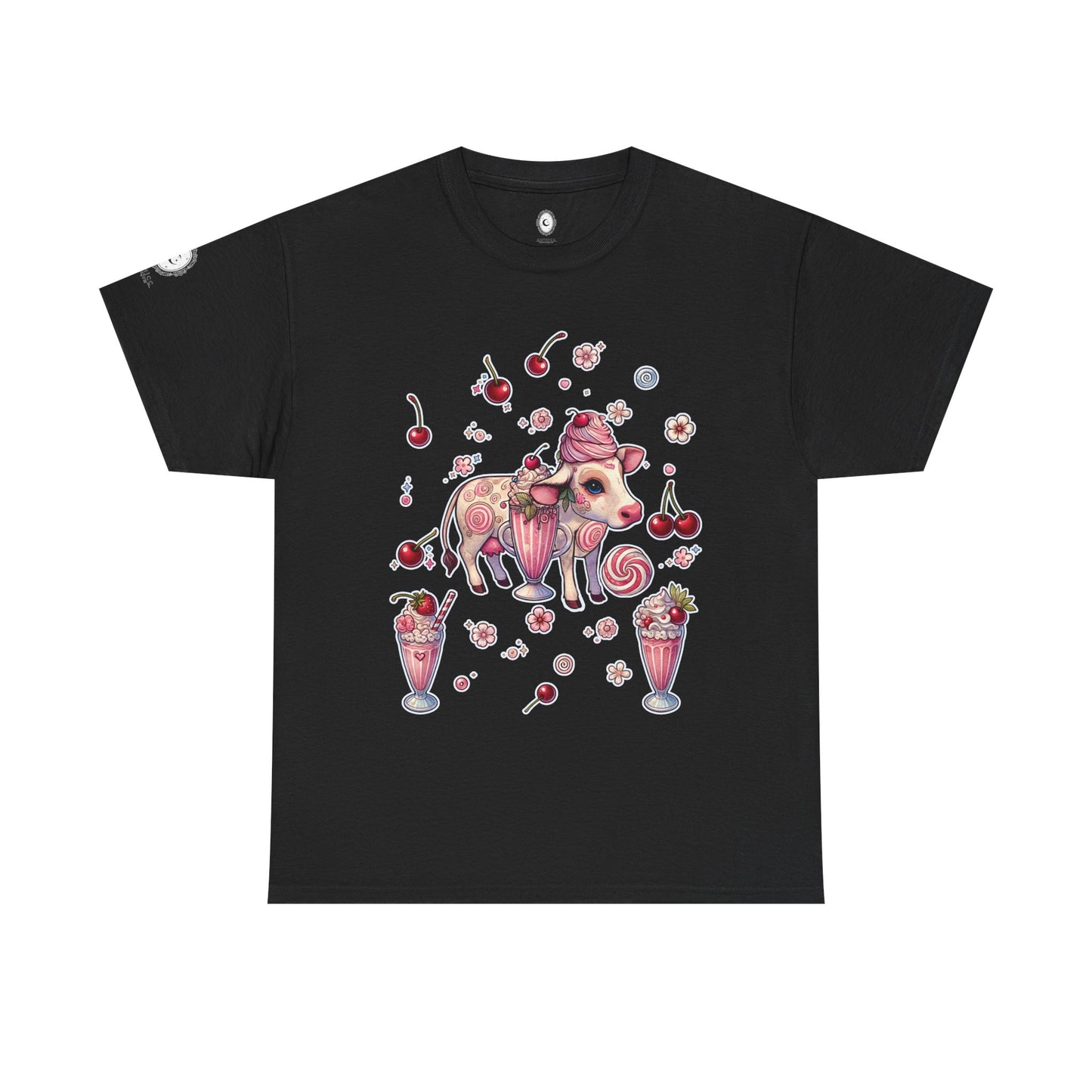 "Strawberry Milkshake" Unisex Heavy Cotton Tee