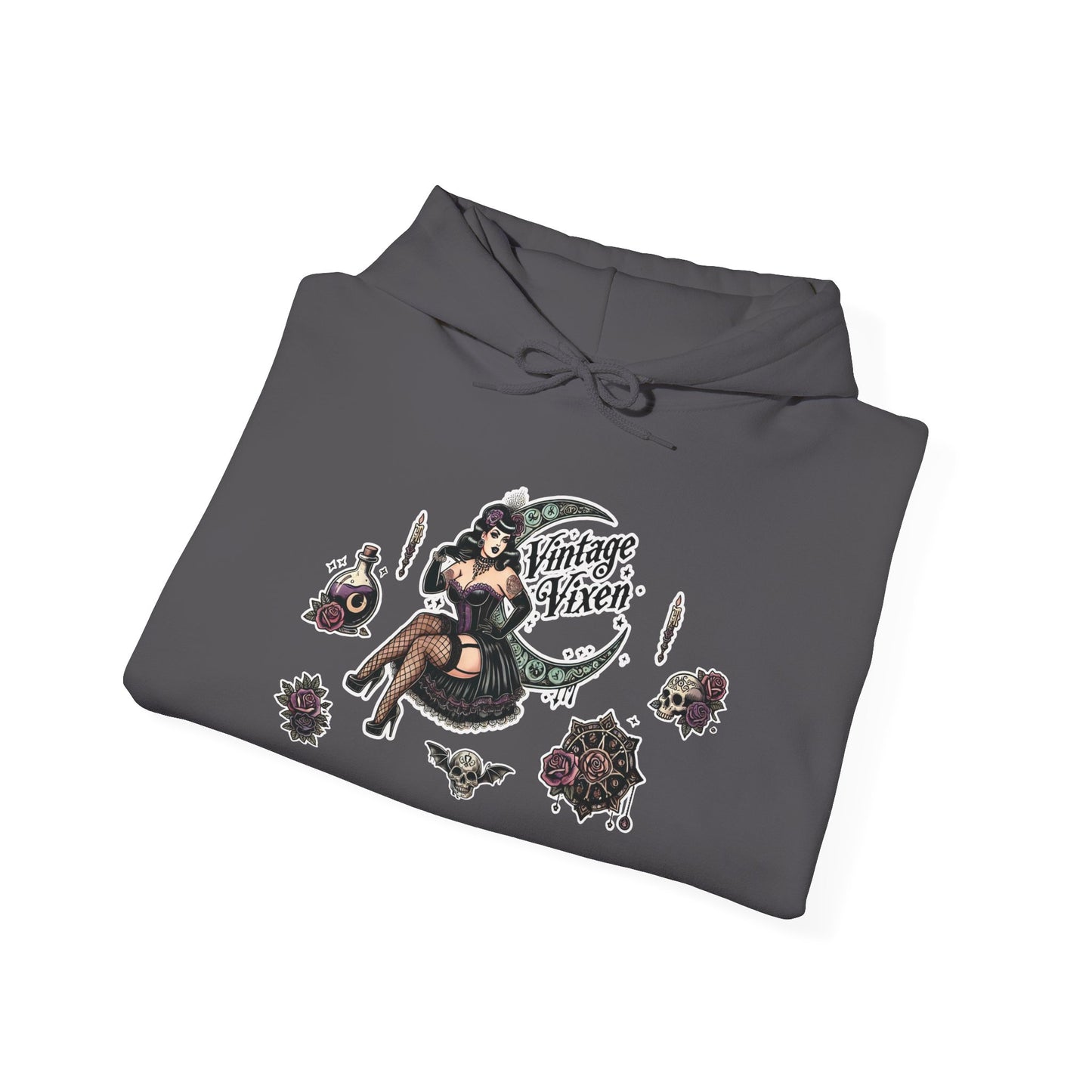 "Vintage Vixen" Unisex Heavy Blend™ Hooded Sweatshirt