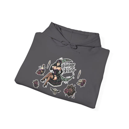 "Vintage Vixen" Unisex Heavy Blend™ Hooded Sweatshirt