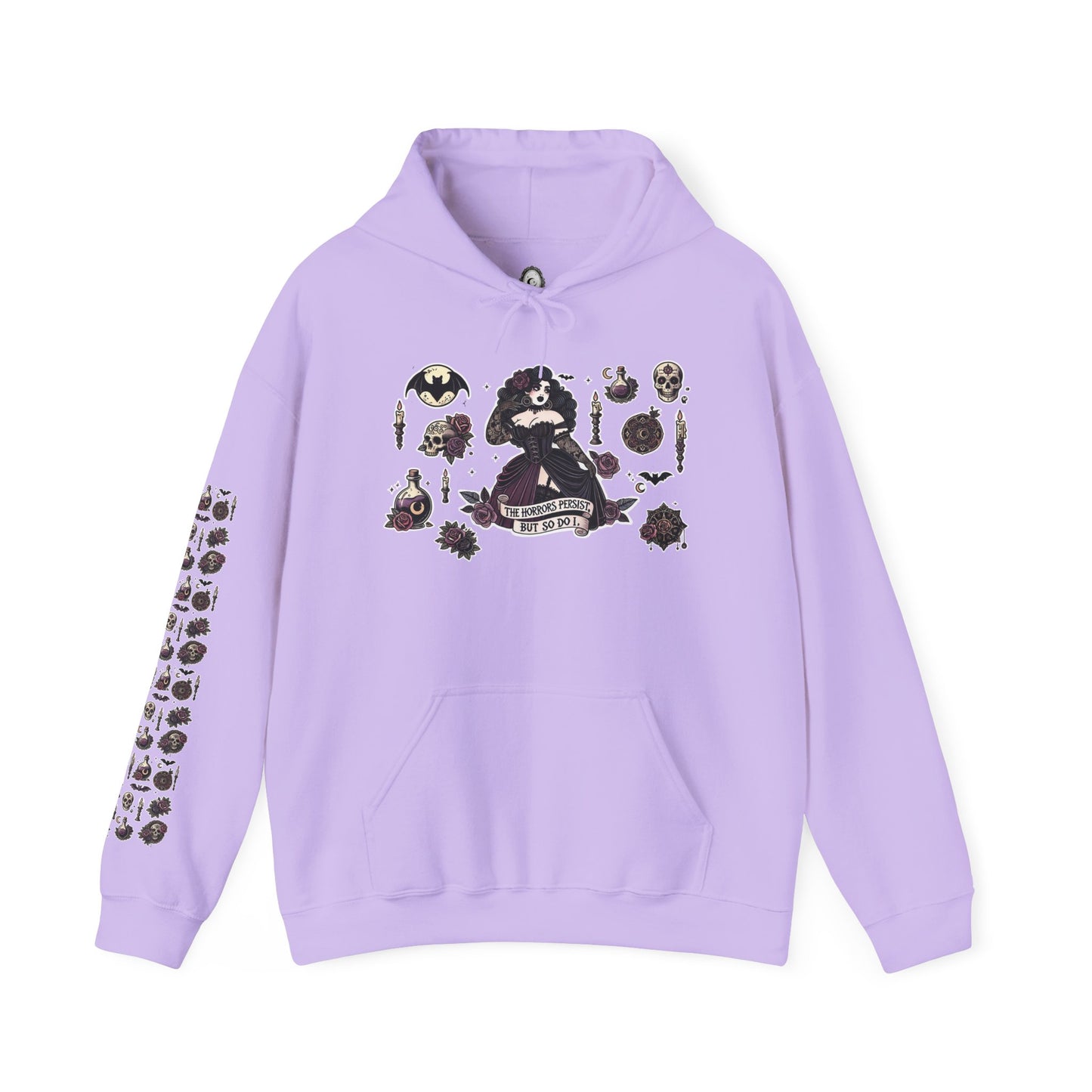 "The Horrors Persist" Unisex Heavy Blend™ Hooded Sweatshirt