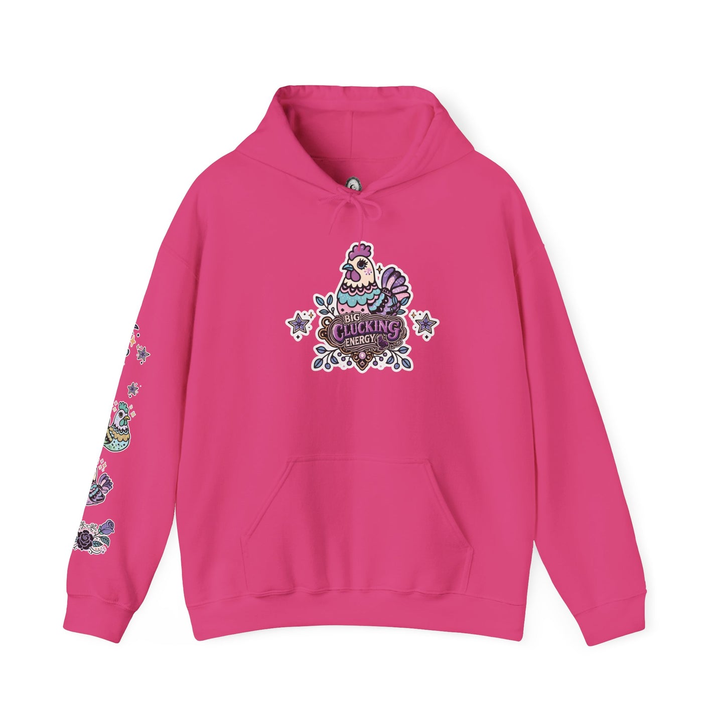 "Big Clucking Energy" Unisex Heavy Blend™ Hooded Sweatshirt