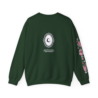 “Milkshake Cow” Unisex Heavy Blend™ Crewneck Sweatshirt — thick-cut comfort with dairy-core drip 🐄🥤🖤✨