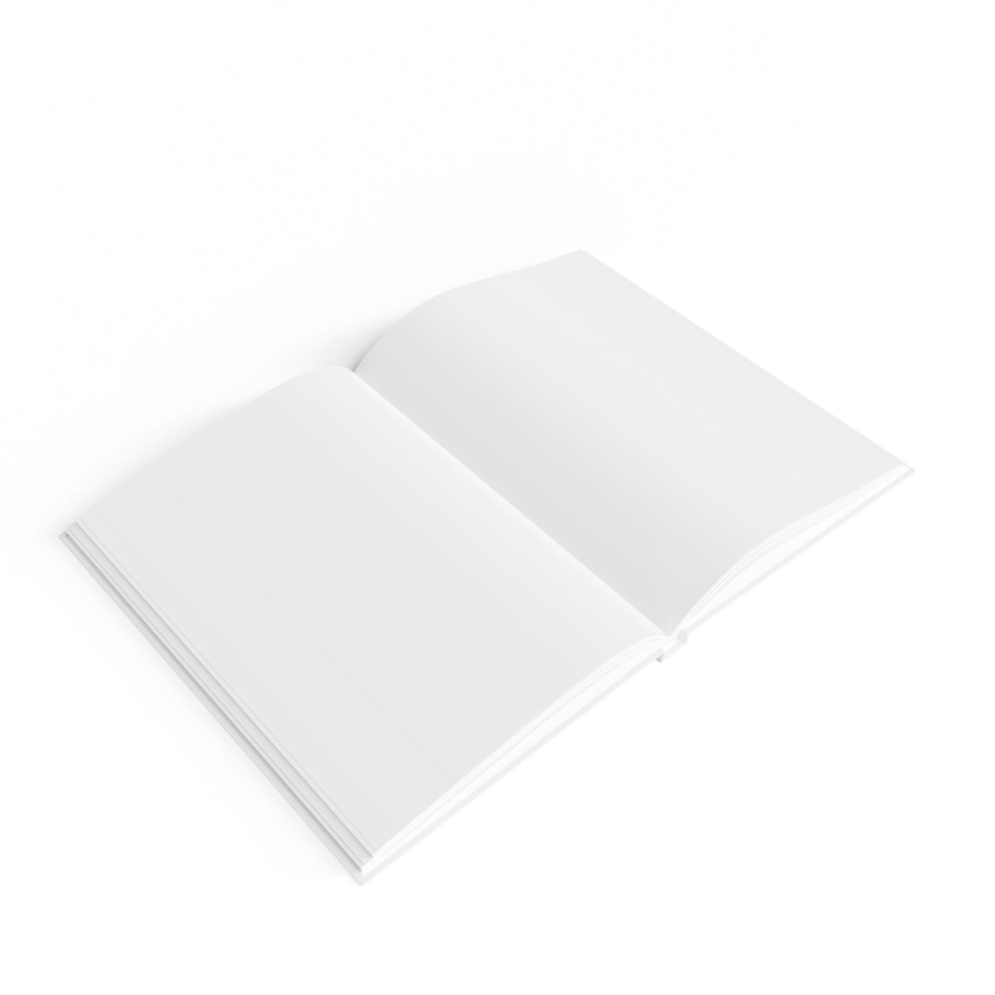 "Bride" Journal in White- Blank