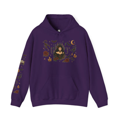 “Scorpio” Unisex Heavy Blend™ Hooded Sweatshirt — magnetic, mysterious, and deadly chic ♏🖤🦂